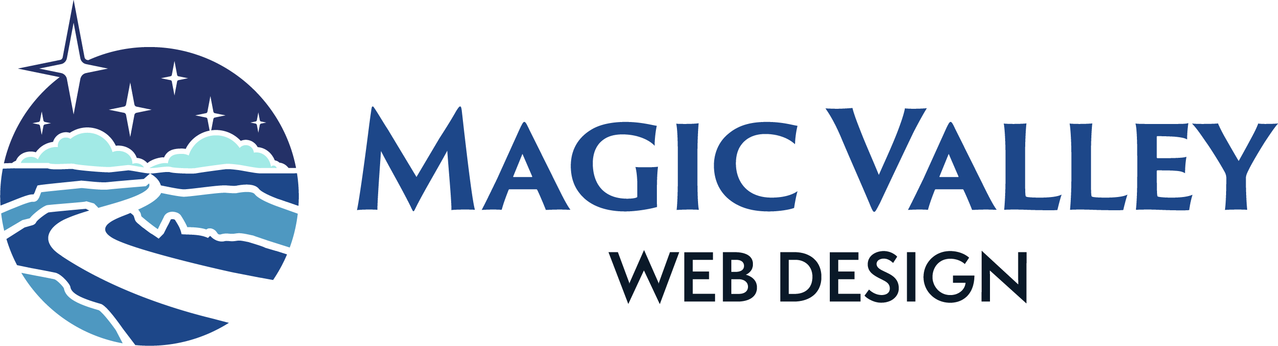 Magic Valley Web Design Horizontal Logo